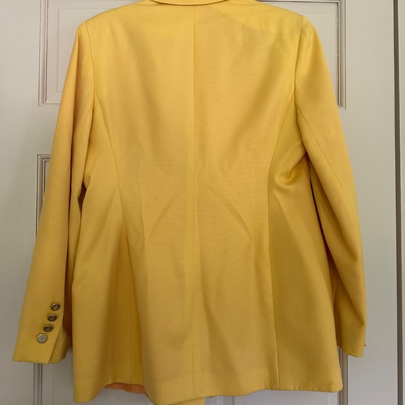 Austin Reed Yellow Suit Jacket - Picture 5 of 5